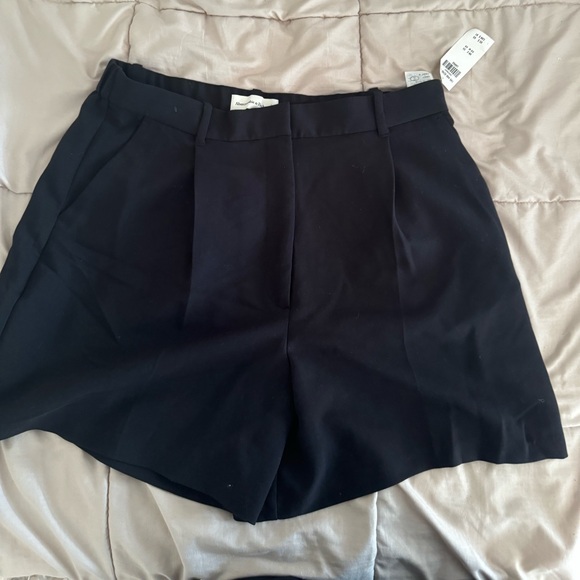 Abercrombie Sloane Tailored Short Black Size Large - Picture 5 of 5